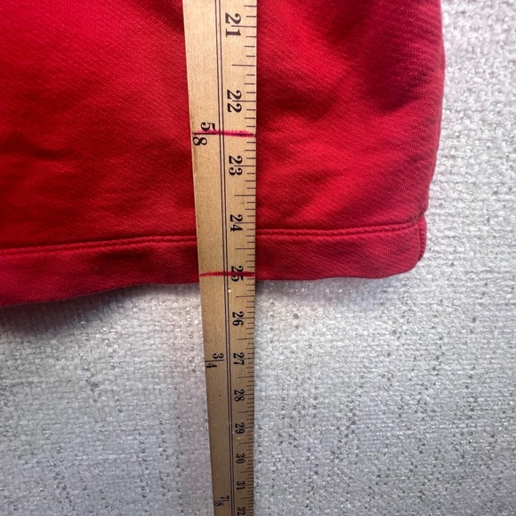 Jill Women's Red Cotton Short Sleeve Top Sailor‎ Collar V Neck Casual Blouse - Picture 5 of 9